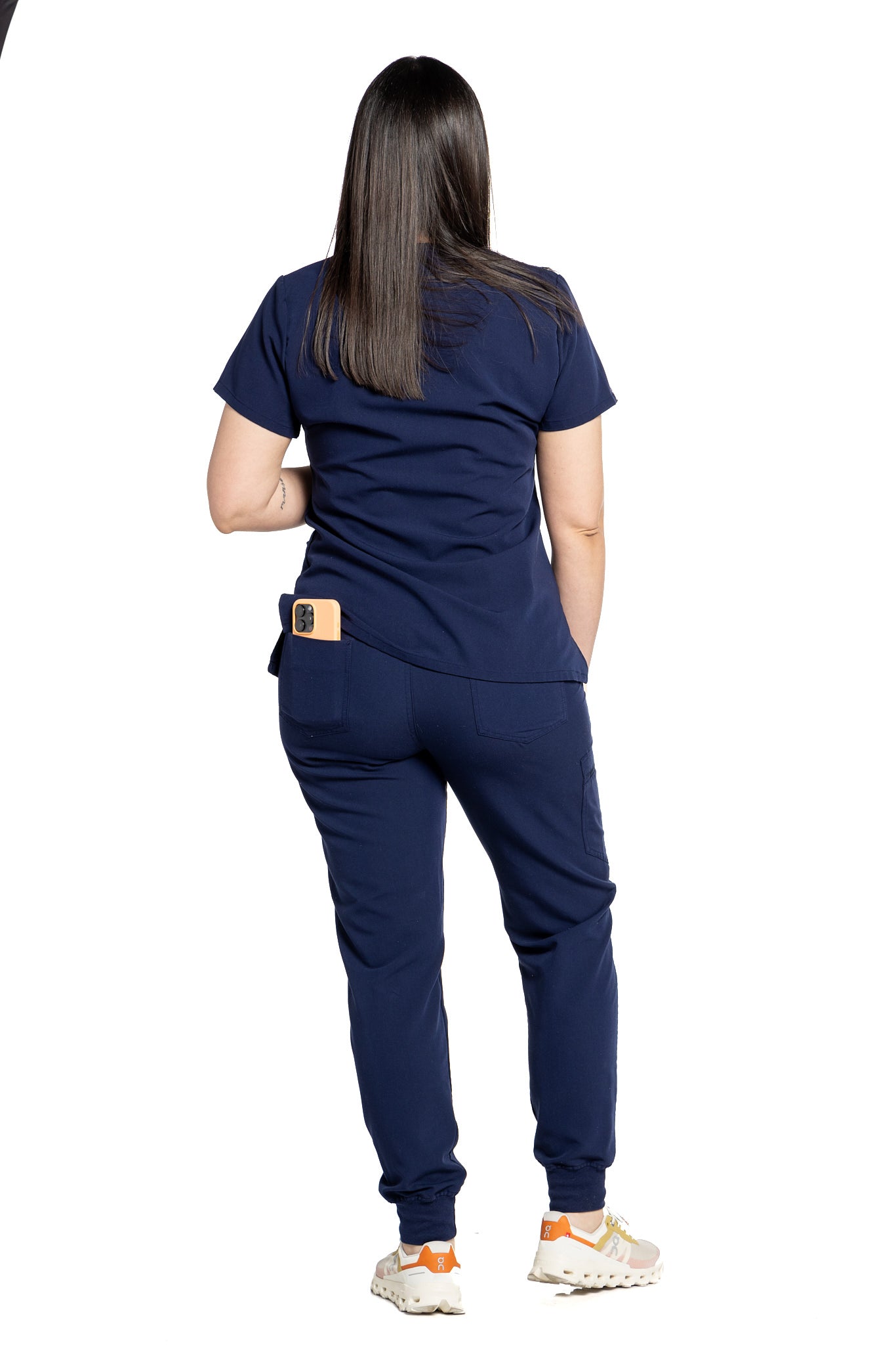 Navy Blue Classic V-Neck